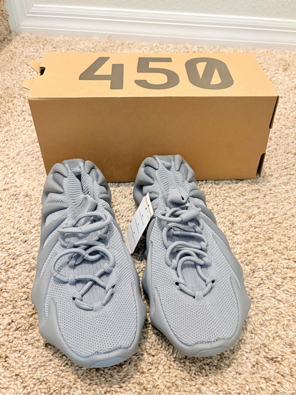 Adidas Yeezy 450 Stone Grey Sneakers Size 11 NEW WITH TAGS & BOX